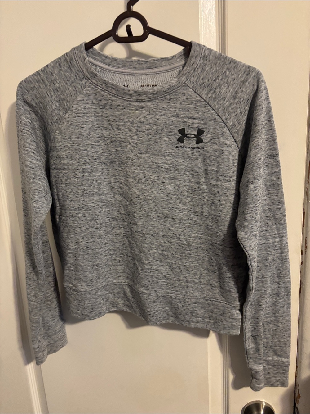 Under Armour Heather Gray Crew Sweatshirt - Women's
